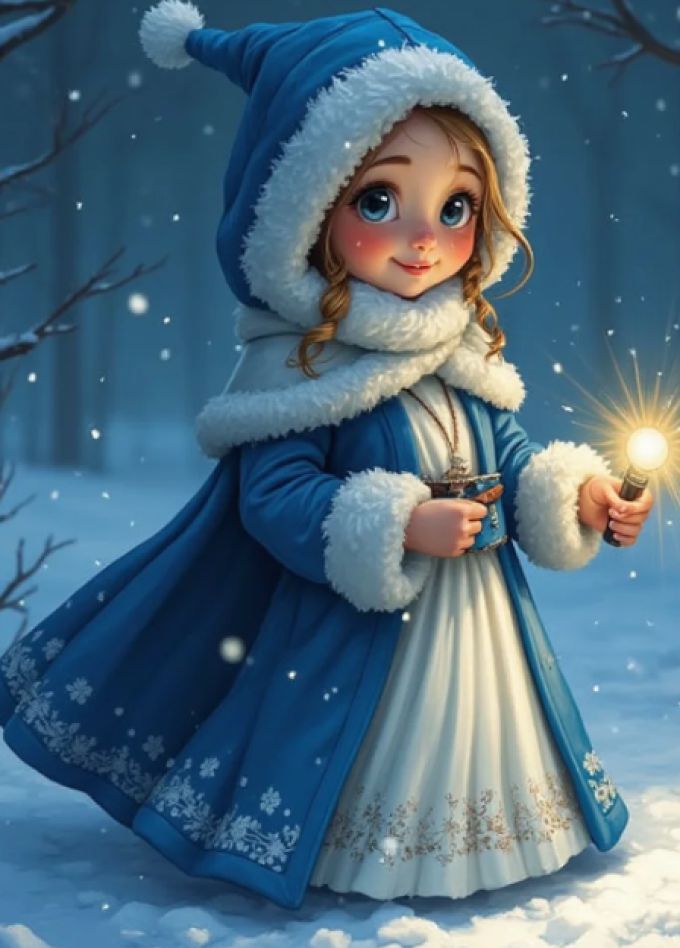 Волшебный фонарик Снегурочки